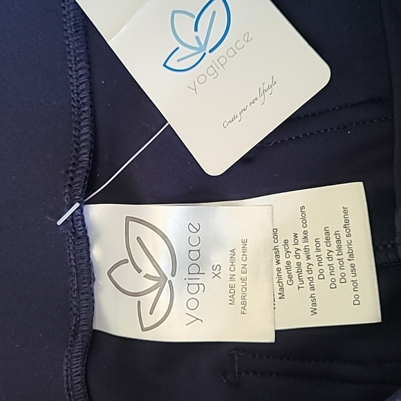 Nwt navy yoga pants - Picture 1 of 5